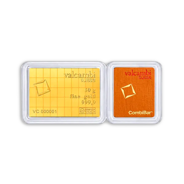 1 gram Gold Bar | CombiBar of 50